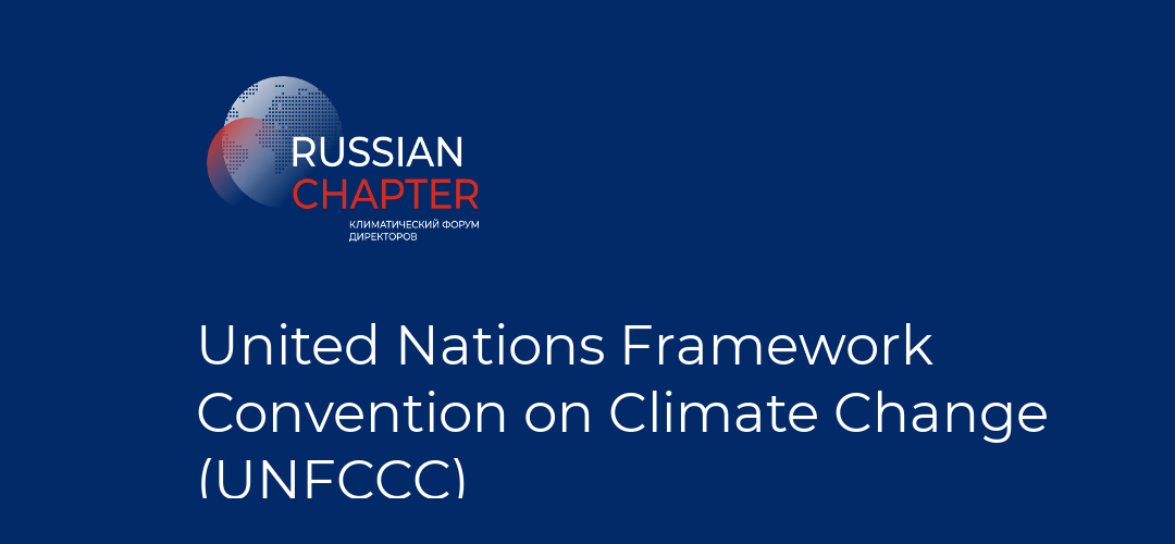 United Nations Framework Convention on Climate Change (UNFCCC)